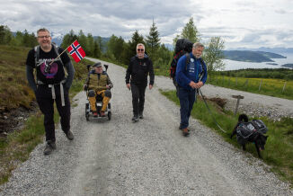 Tøff start for Terje på tur