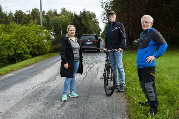 Folk på Vikebukt etterlyser fortau