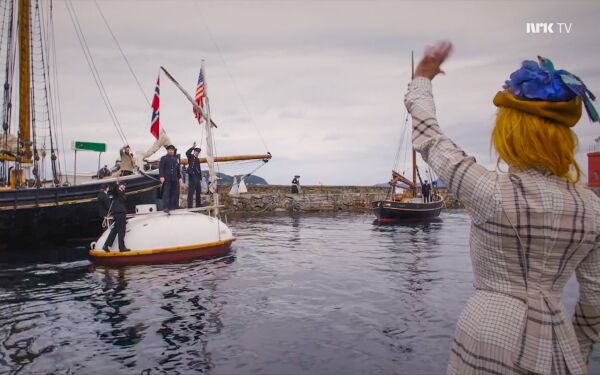 Historisk sjømannsbragd med vågemot med livet som innsats - frå Ålesund til Amerika!