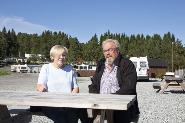 Måtte avvise campinggjestar