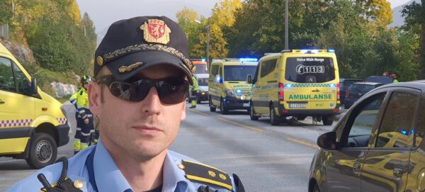 Sju personar i ulukke på Sjøholt