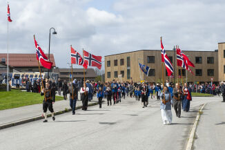 Flott 17. mai feiring på Vestnes