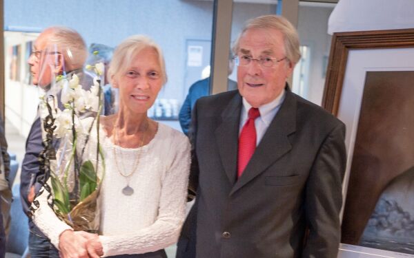 80 års jubilant og eldsjel for å heidre krigsseglarane