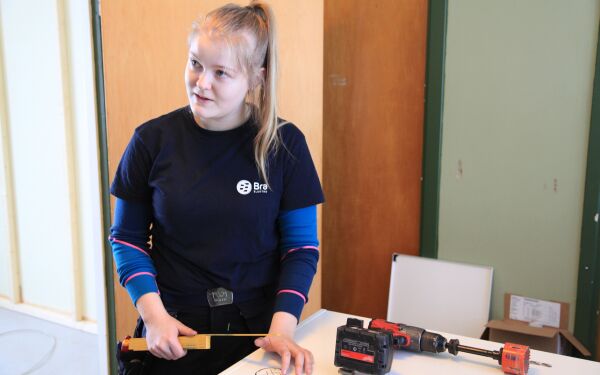 - Fann ut at eg ville bli elektrikar då eg gjekk på ungdomsskulen