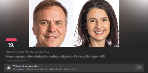 Trekker seg frå Søvik-debatt