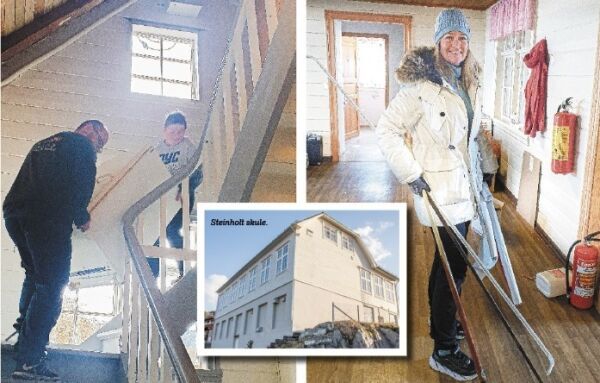 Vanskeleg å selge gamle Steinholt skule