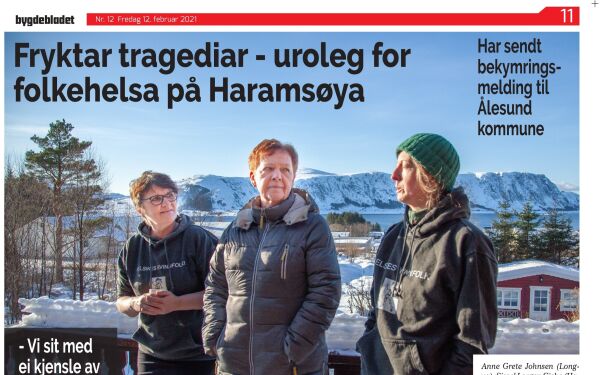 Folkehelsa på Haramsøya skal opp i formannskapet
