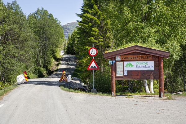 Vegen frå Vaksvik til Vestnes er satt istand!