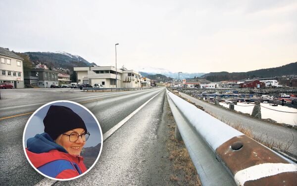 Har målt farta gjennom Sjøholt i to veker