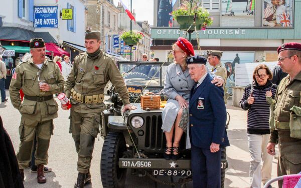 Dei var med i landgangen i Normandie 6. juni 1944