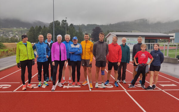 Bli med på intervalltreningar på Sjøholt!