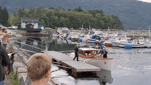 Dette møtte kongen og dronninga på Sjøholt