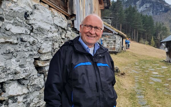 Storfjordstemne på fjellgard med utsikt