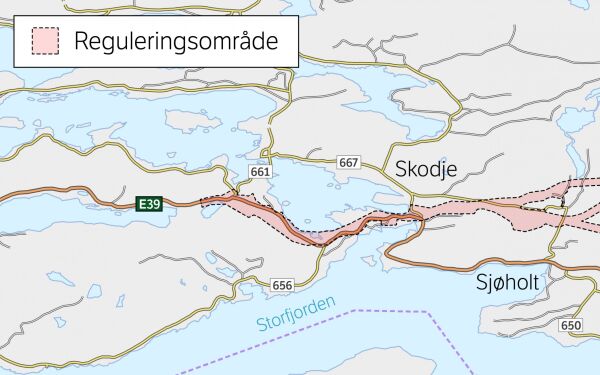 No kan du kome med innspel til E39-plan i Ålesund