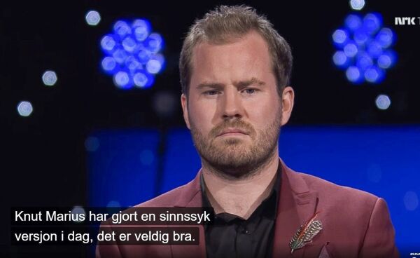 Øver med bror og operasongar Hallvar på telefon