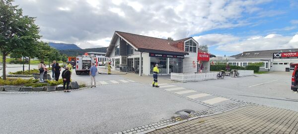 Brann på Systra Cafè