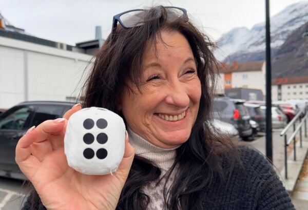 Vil at du skal gje terningkast på buområdet ditt