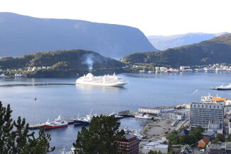 Slår Bergen som cruisehamn