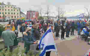 Støttemarkering for Israel