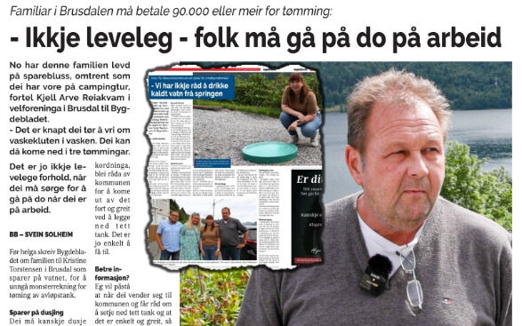 Ber ordførar Vinje Aurdal om hjelp