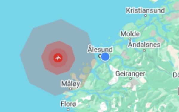 Jordskjelv: 4,5 i styrke kl 21:05