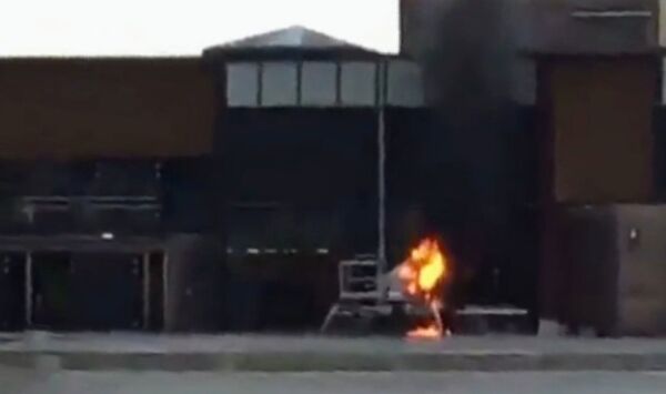Brann på Spjelkavik ungdomsskole