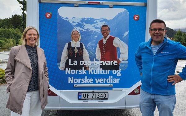Listhaug og Sve på topp på lista