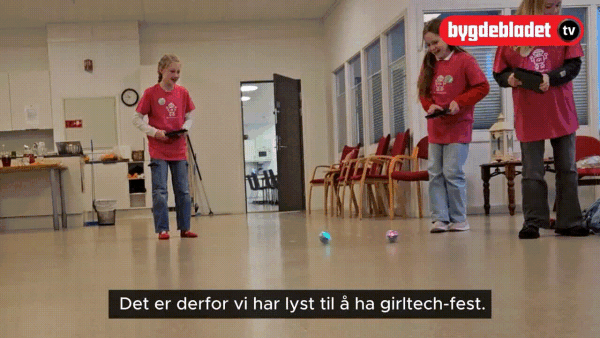 Berre jentene får delta her