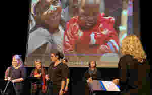 Håp-konsert for Afrika i Gomerhuset