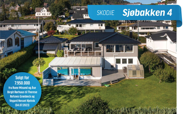 Dette huset gjekk for 8 millionar