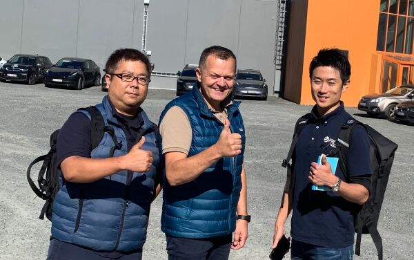 Lokal bedrift med viktig signering i Japan