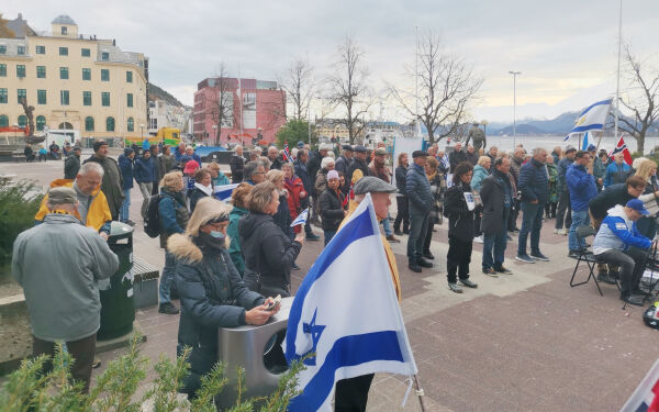 Støttemarkering for Israel