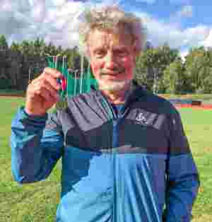 Pallplassering i veteran NM i friidrett