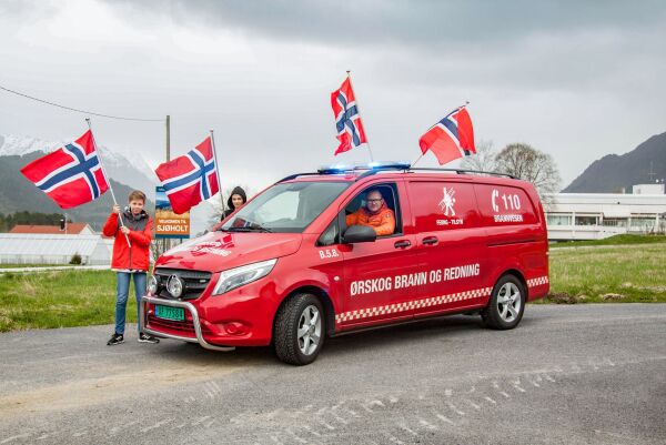 17. mai-toget i Ørskog skal rulle på hjul
