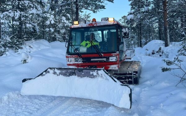 Flotte skiforhold i sætremarka no