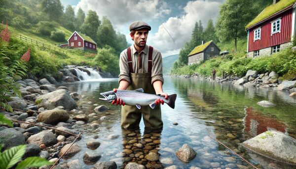 Laksefisket på historisk botnnivå - her var det verst