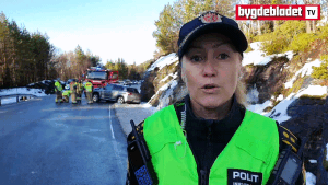 Såpeglatt då bilar kolliderte i Skodje