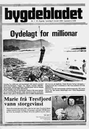 Nyttårs-orkanen 1992 - Sjå reportasjane frå bb-distriktet