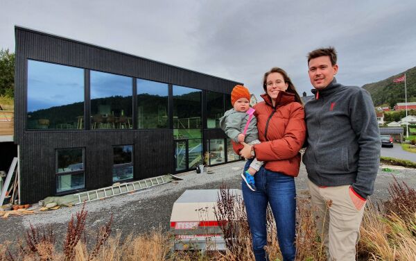 - Fantastisk å kunne bygge hus i sjøkanten