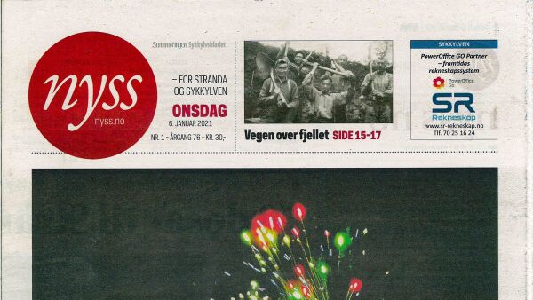 ”Nyss” - ny lokalavis for Stranda – Sykkylven