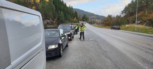 Mange tekne i kontrollen
