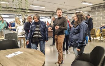 Folksamt i ny møbelbutikk