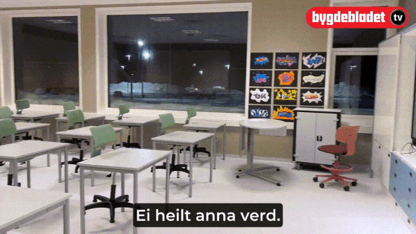 VIDEO: Slik ser Eidet skule ut på innsida