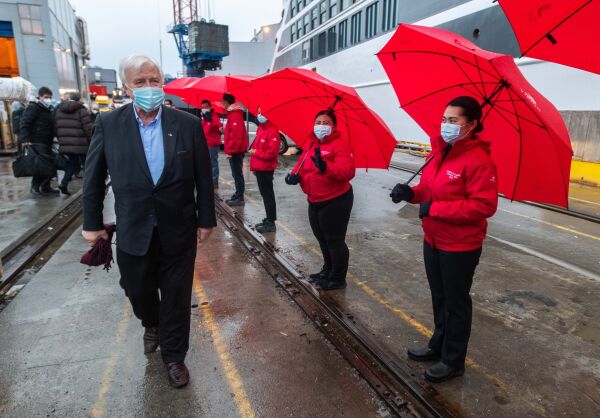 1000 arbeidarar gjorde ferdig nytt cruiseskip til jul