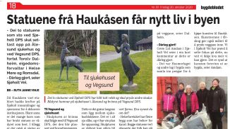 Skulptur i retur - til Ørskog