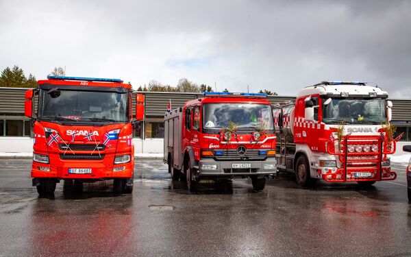 Brannutrykning til einebustad