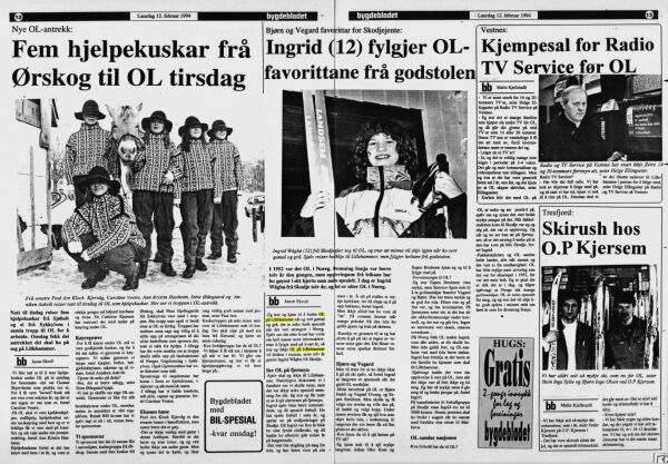 Del minna dine frå Lillehammer-OL i 1994!