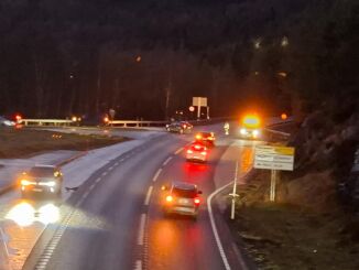 To til sjukehus - E39 opna att i Brusdal