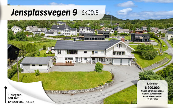 Kven kjøpte naboen sitt hus?
