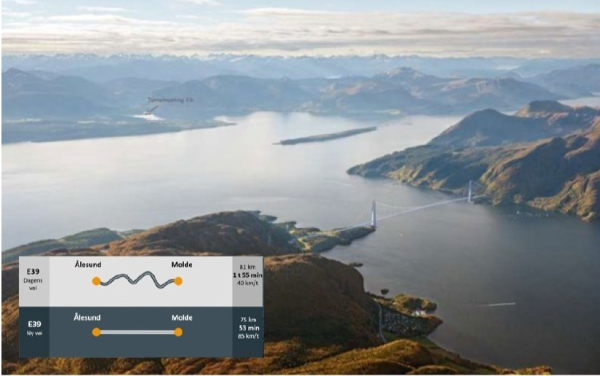 Statens Vegvesen inviterer til webinar om E39 Ålesund-Molde